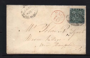 Nova Scotia #5 XF Used On Cover