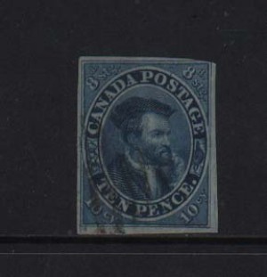 Canada #7iv Used With Nice Light Cancel