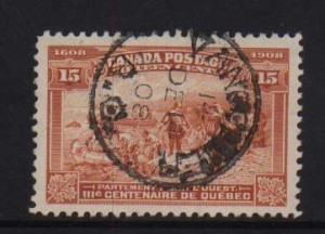 Canada #102 Used Superb CDS Cancel