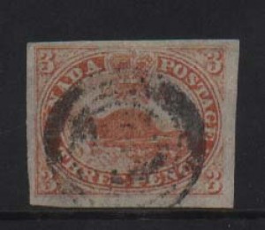Canada #1a XF Used  **With Certificate**