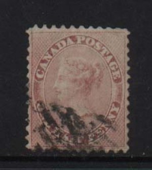 Canada #11 VF Used Trifle Pale Shade