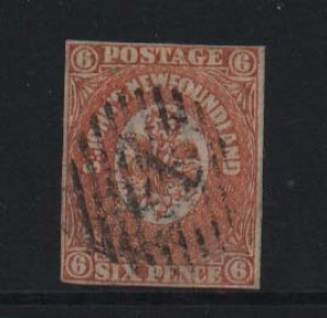 Newfoundland #13 Used Rare Classic  **With Certificate**