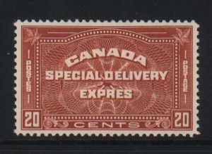 Canada #E5 XF/NH  **With Certificate**