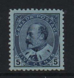 Canada #91 XF/NH Gem  **With Certificate**