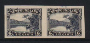 Newfoundland #136P XF Mint Trial Color Proof Pair