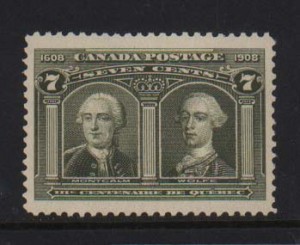 Canada #100 XF/NH Gem  **With Certificate**