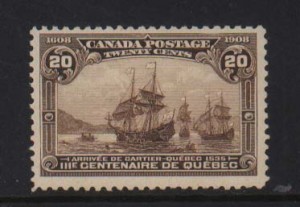 Canada #103 NH Mint  **With Certificate**