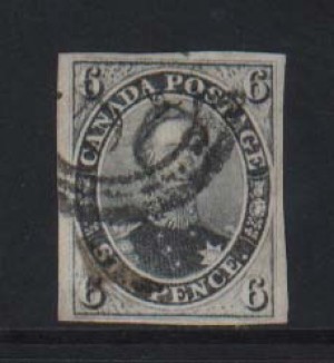Canada #5 VF Used **With Certificate**