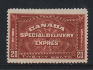 Canada #E4 NH Mint Superb Jumbo  **With Certificate**