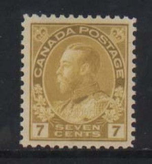 Canada #113 XF/NH Gem  **With VGG Certificate**