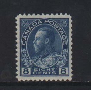Canada #115 XF/NH Gem **With Certificate**