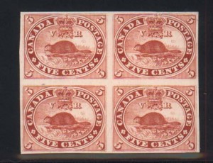 Canada #15TCii XF Proof Block India On Card