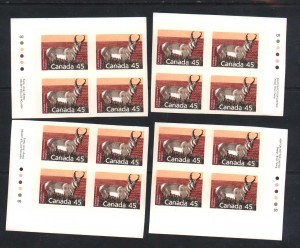 Canada #1172h XF/NH Imperf Match Set