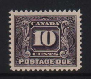 Canada #J5 XF/NH Gem  **With Certificate**