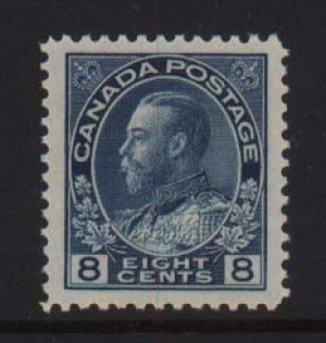 Canada #115 XF/NH Gem  **With Certificate**