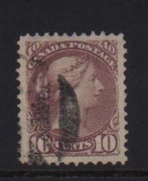 Canada #40c XF Used Gem  **With Certificate**