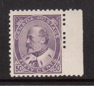 Canada #95 NH Mint  **With Certificate**