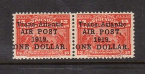 Newfoundland #C2 #C2a VF Mint Pair  **With Certificate**