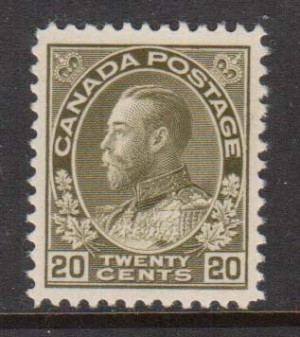 Canada #119 XF/NH  **With Certificate**