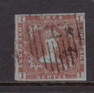 Nova Scotia #1 XF Used  **With Certificate**