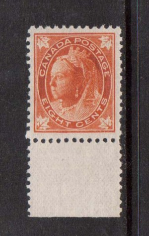 Canada #72 XF/NH Gem **With Certificate**