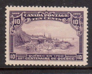 Canada #101 XF/NH Gem **With Certificate**