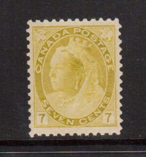 Canada #81 XF/NH Gem  **With Certificate**