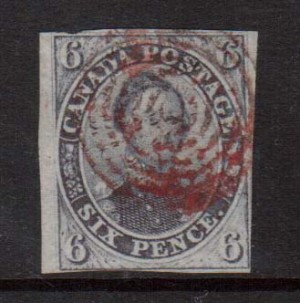 Canada #2 Used With Red Cancel  **With Certificate**