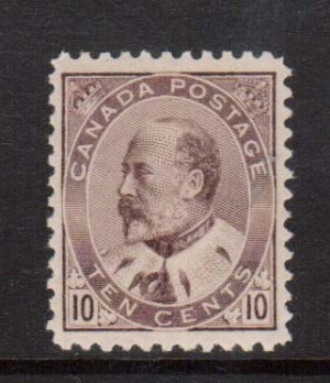 Canada #93 XF/NH Gem  **With Certificate**