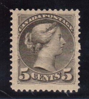Canada #42 XF/NH Gem  **With Certificate**