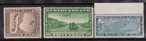 Newfoundland #C6 - #C8 XF/NH Set