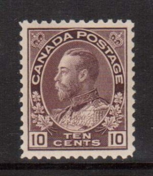 Canada #116 XF/NH Gem  **With Certificate**