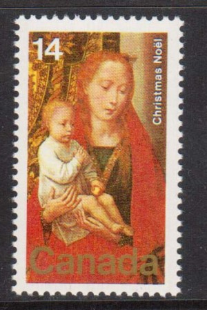 Canada #774a XF/NH Black Omitted Error  **With Certificate**