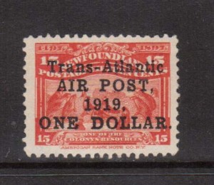 Newfoundland #C2 XF/NH Gem  **With Certificate**