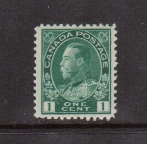 Canada #104c XF/NH  **With Certificate**