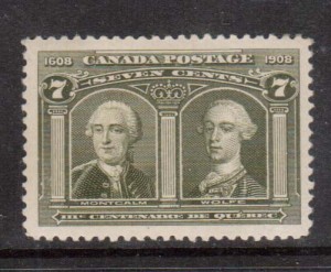 Canada #100 VF/NH **With Certificate**