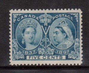 Canada #54i XF/NH **With Certificate**