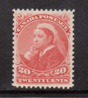 Canada #46 VF+/NH **With Certificate**
