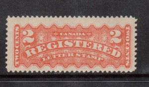 Canada #F1 VF/NH **With Certificate**