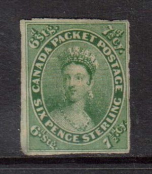 Canada #9iii Mint **With Certificate**