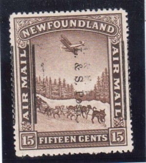 Newfoundland #211 XF Mint Double Overprint Error Variety  **With Certificate**