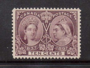Canada #57 XF/NH **With Certificate**