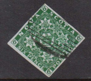 Nova Scotia #5 XF Used **With Certificate**