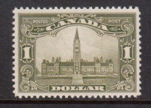 Canada #159 VF+/NH **With Certificate**