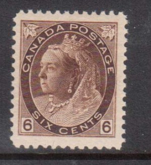 Canada #80 XF/NH Gem With Large Margins **With Cert.**