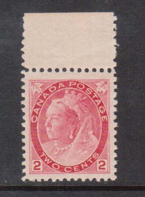 Canada #77 XF/NH Gem **With Certificate**