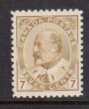 Canada #92iii XF/NH Gem **With Certificate**