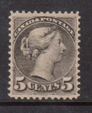 Canada #42 XF/NH **With Graded 98 Certificate**