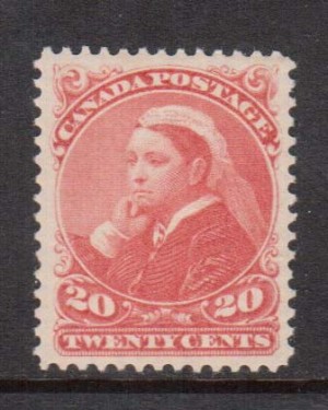 Canada #46 XF/NH **With Certificate**