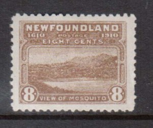 Newfoundland #93i VF Mint MCsquito Variety **With Certificate**
